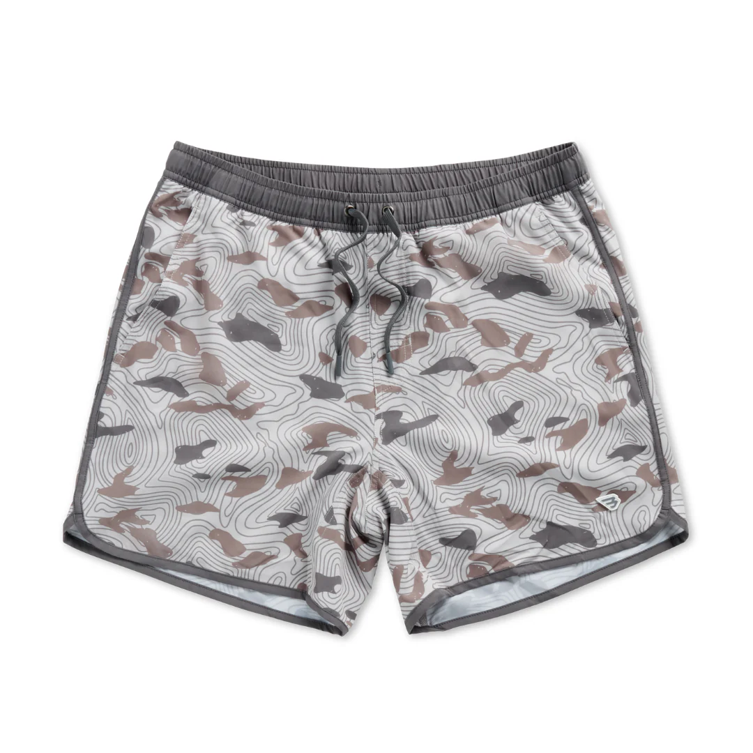 Swim Trunk - Topo Desert Camo