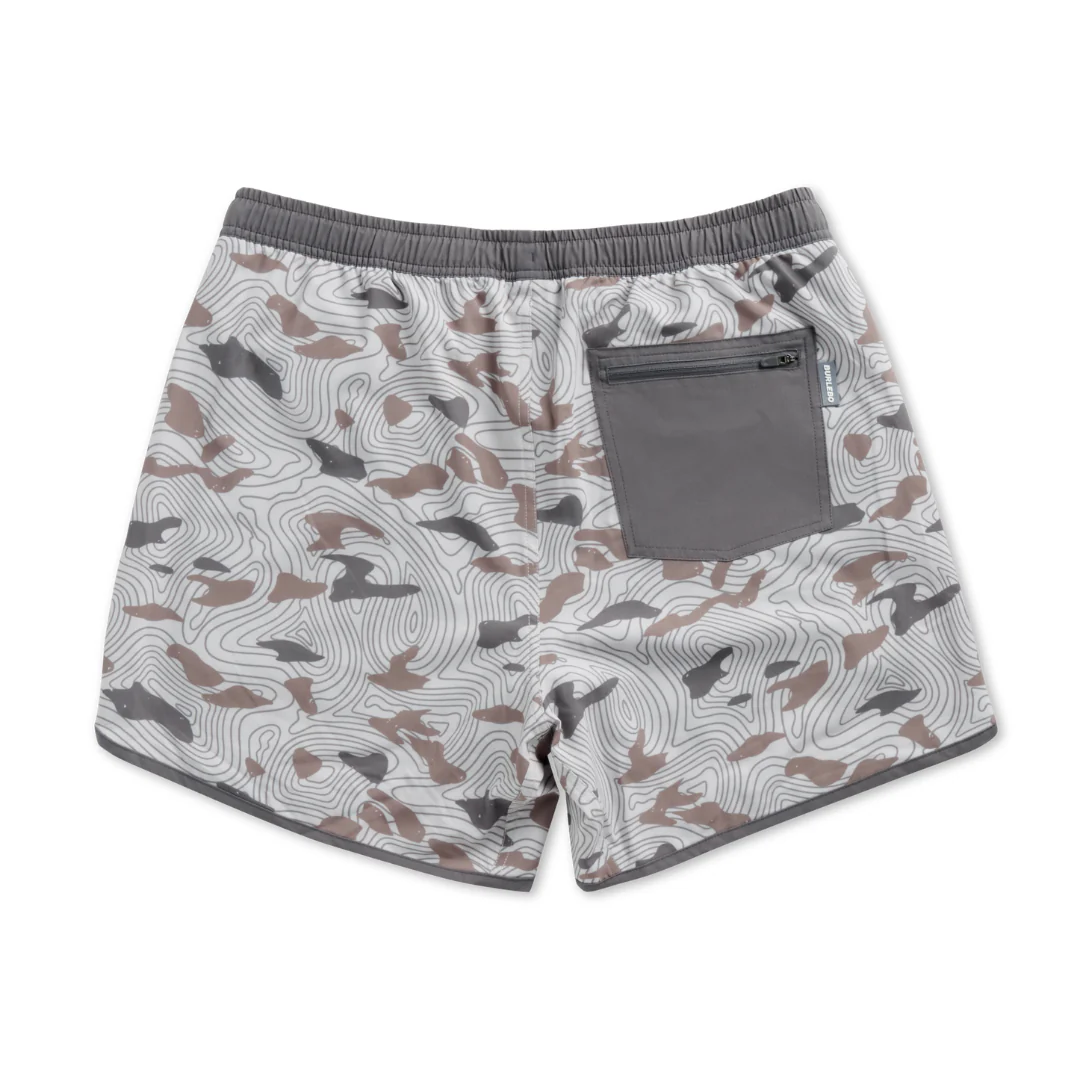 Swim Trunk - Topo Desert Camo