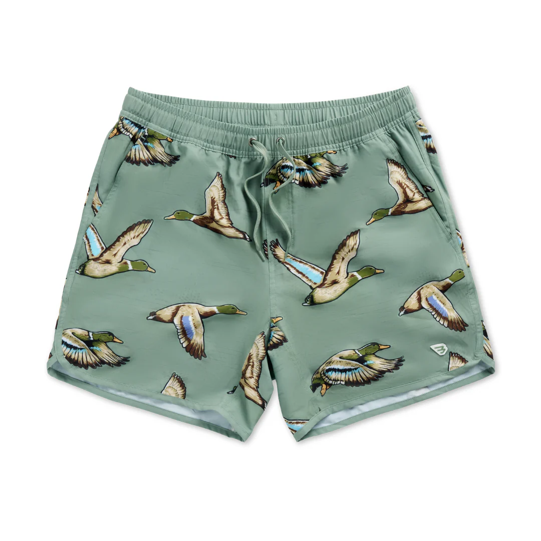 Swim Trunk - Jumbo Mallards - Green