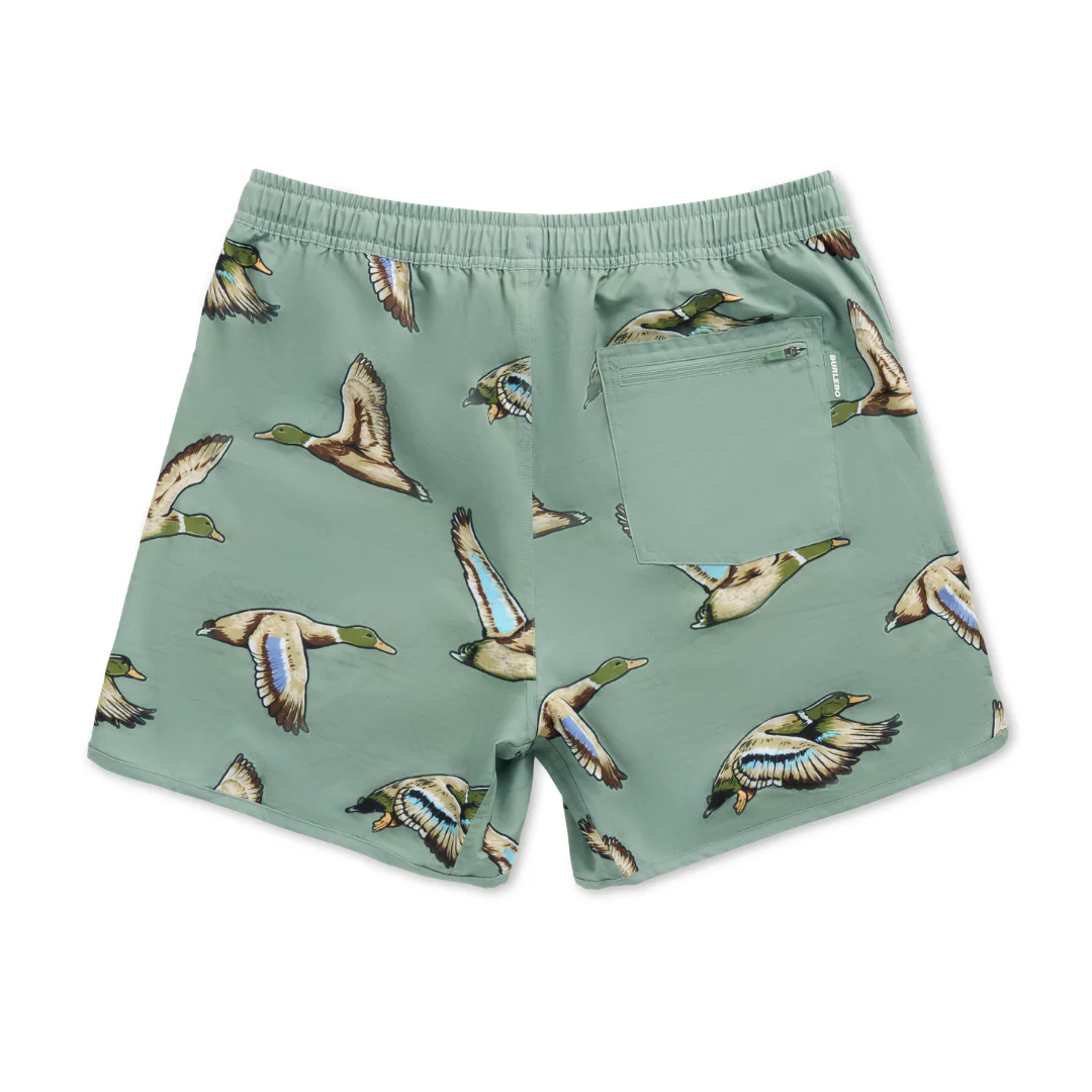 Swim Trunk - Jumbo Mallards - Green