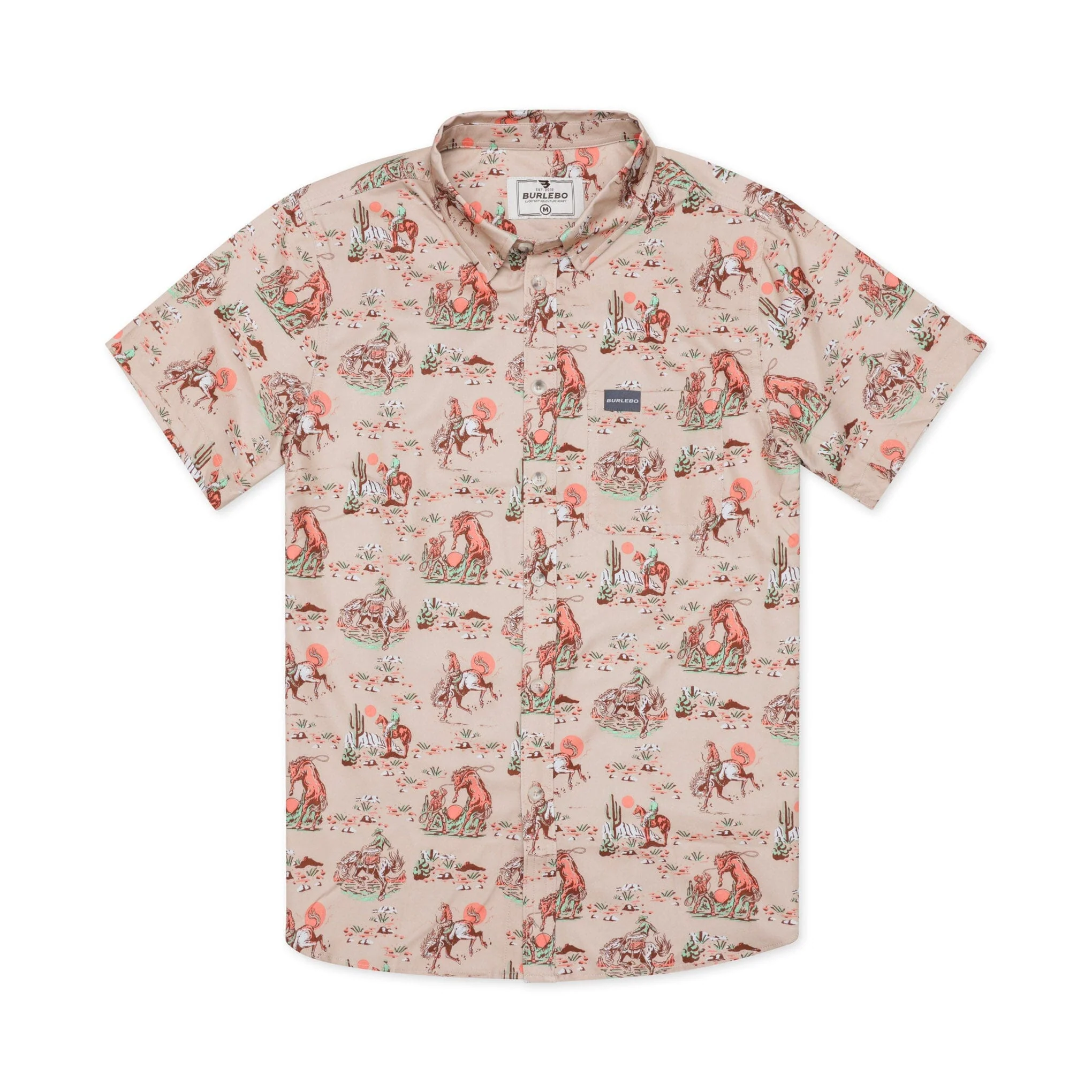 Performance Button Up - Cowboy Up