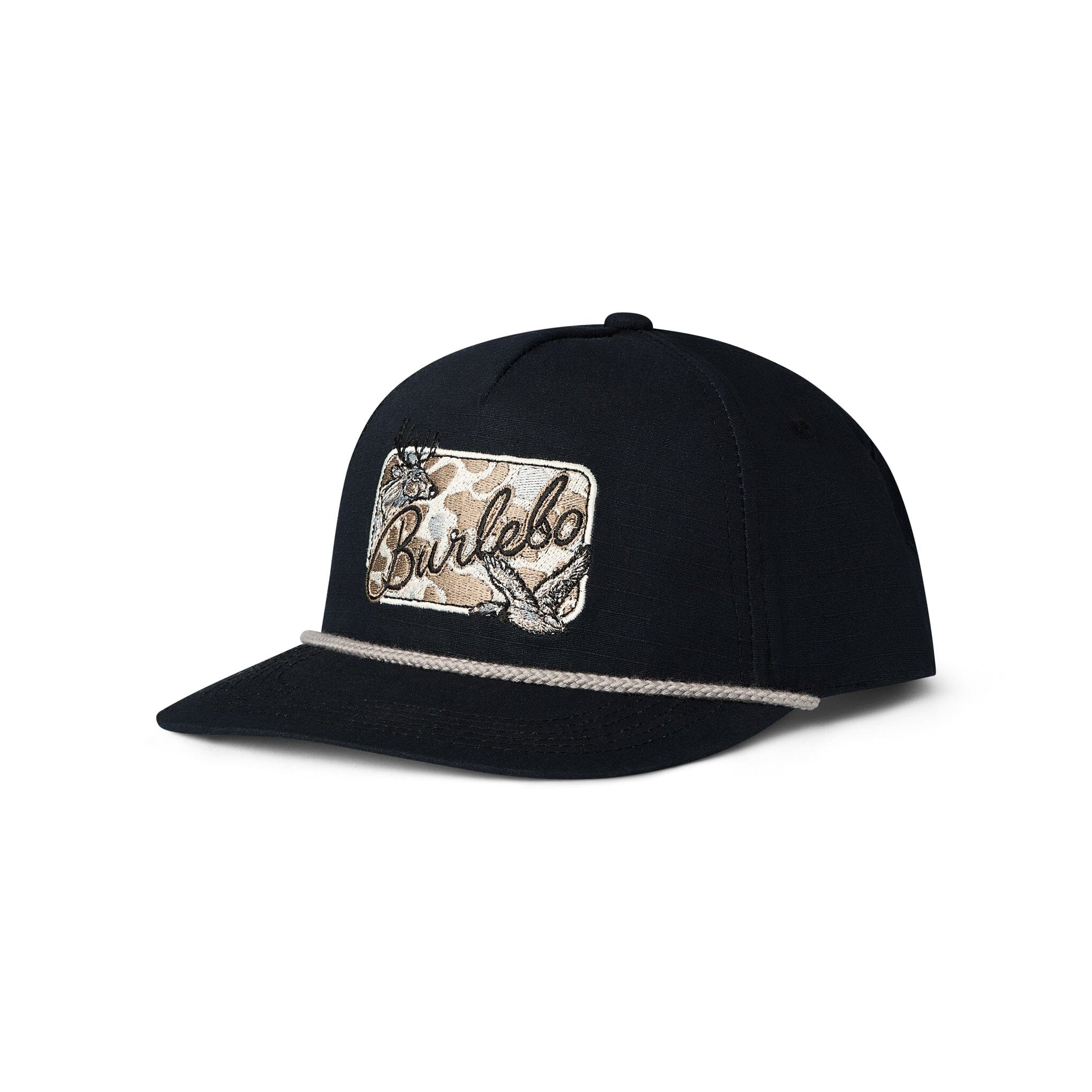 Cap - Camo Patch - Black