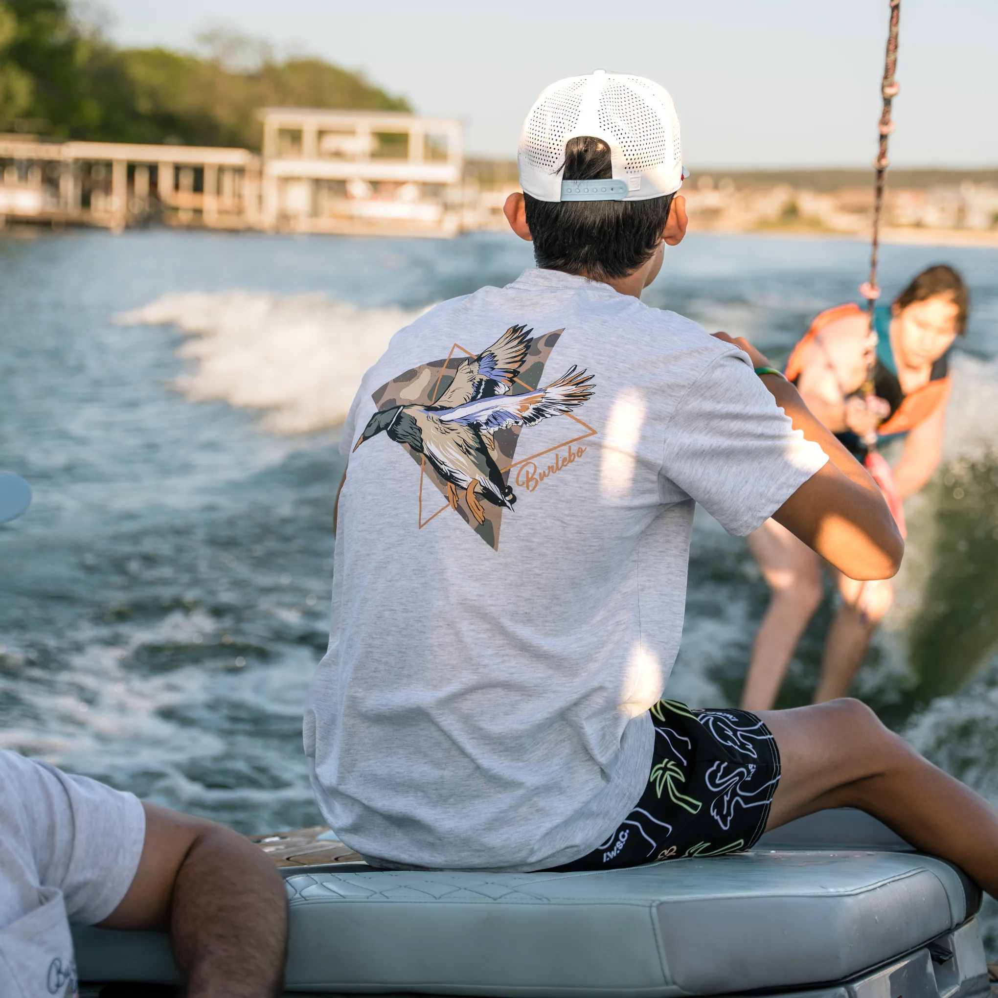 4632-short-sleeve-tee-pintail-triangle-duck-heather-ash-grey-2.webp Short Sleeve Tee - Pintail Triangle Duck - Heather Ash Grey