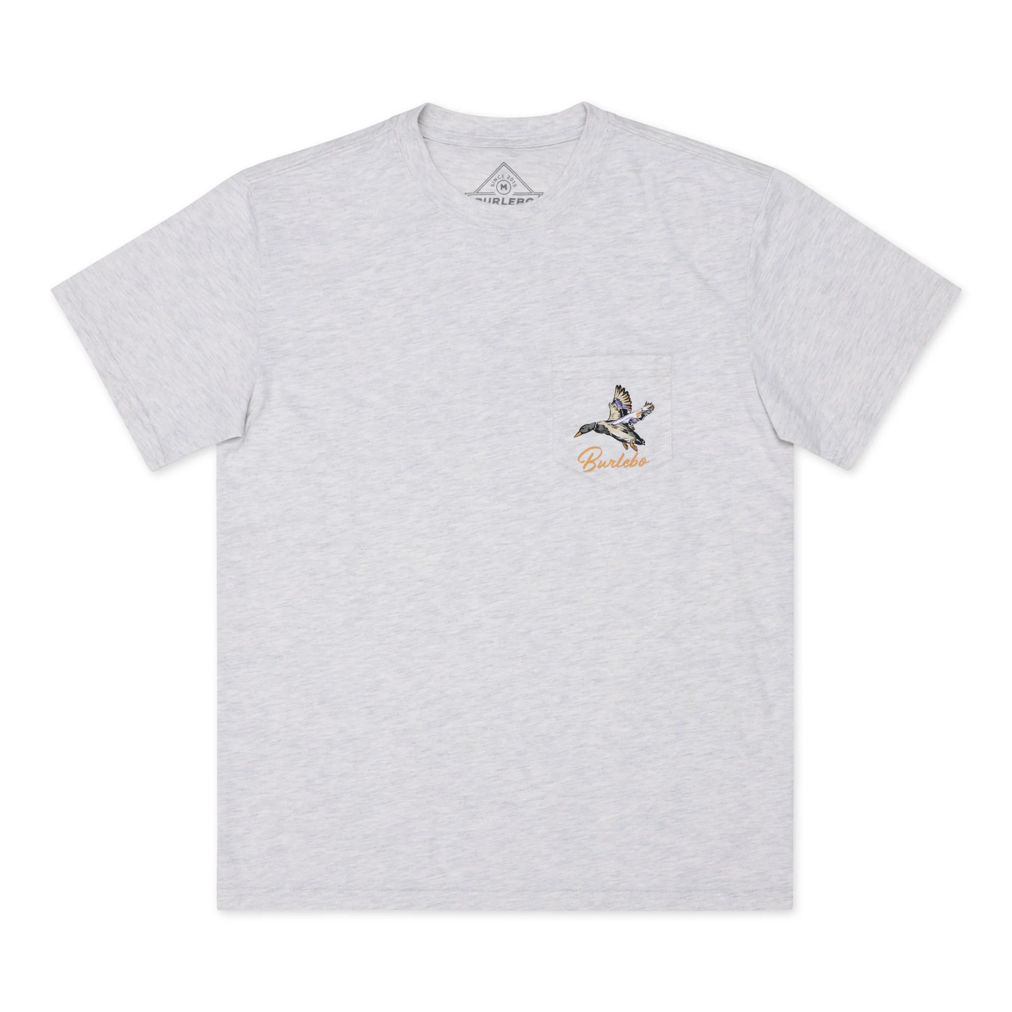 4632-short-sleeve-tee-pintail-triangle-duck-heather-ash-grey-6.webp Short Sleeve Tee - Pintail Triangle Duck - Heather Ash Grey