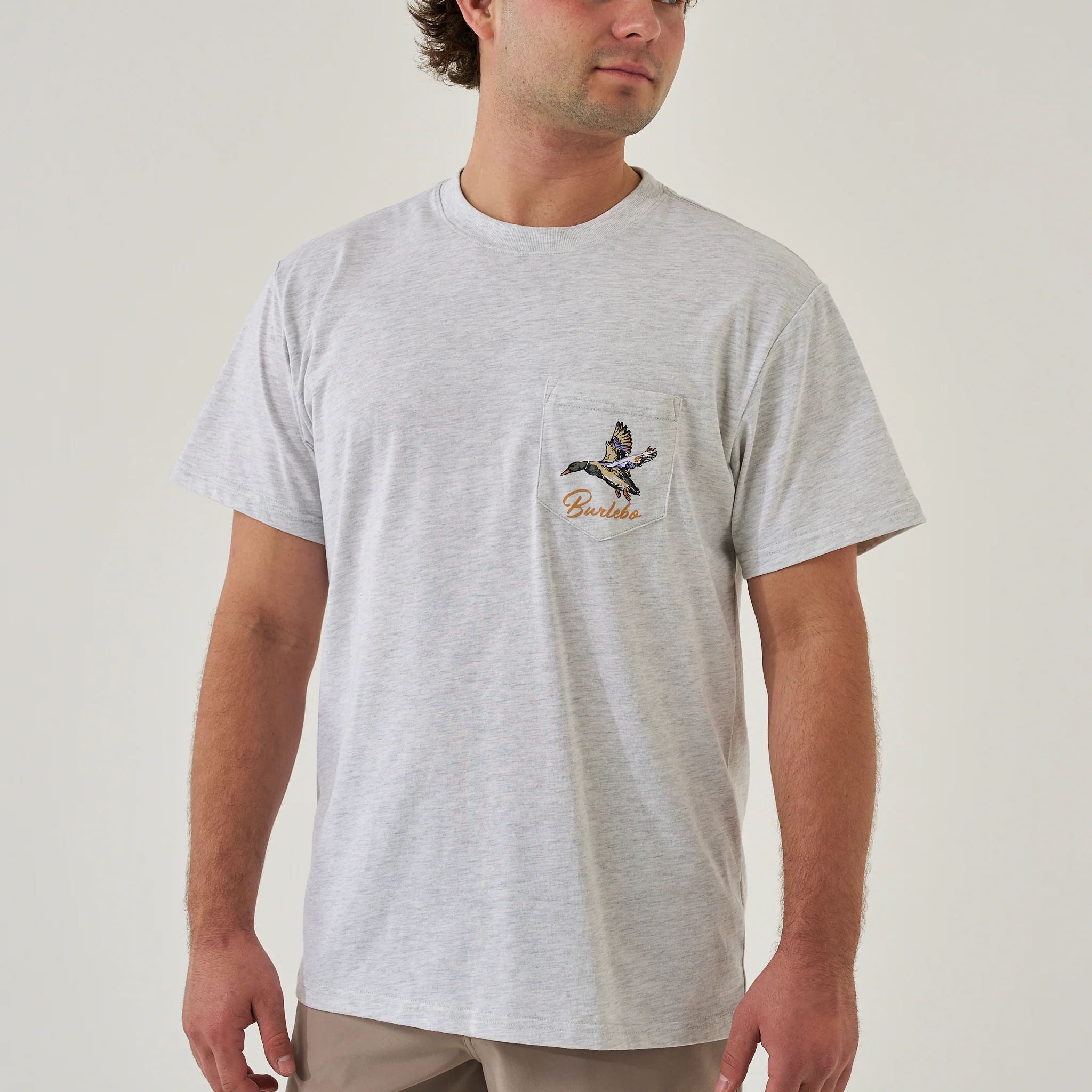 4632-short-sleeve-tee-pintail-triangle-duck-heather-ash-grey-7.webp Short Sleeve Tee - Pintail Triangle Duck - Heather Ash Grey