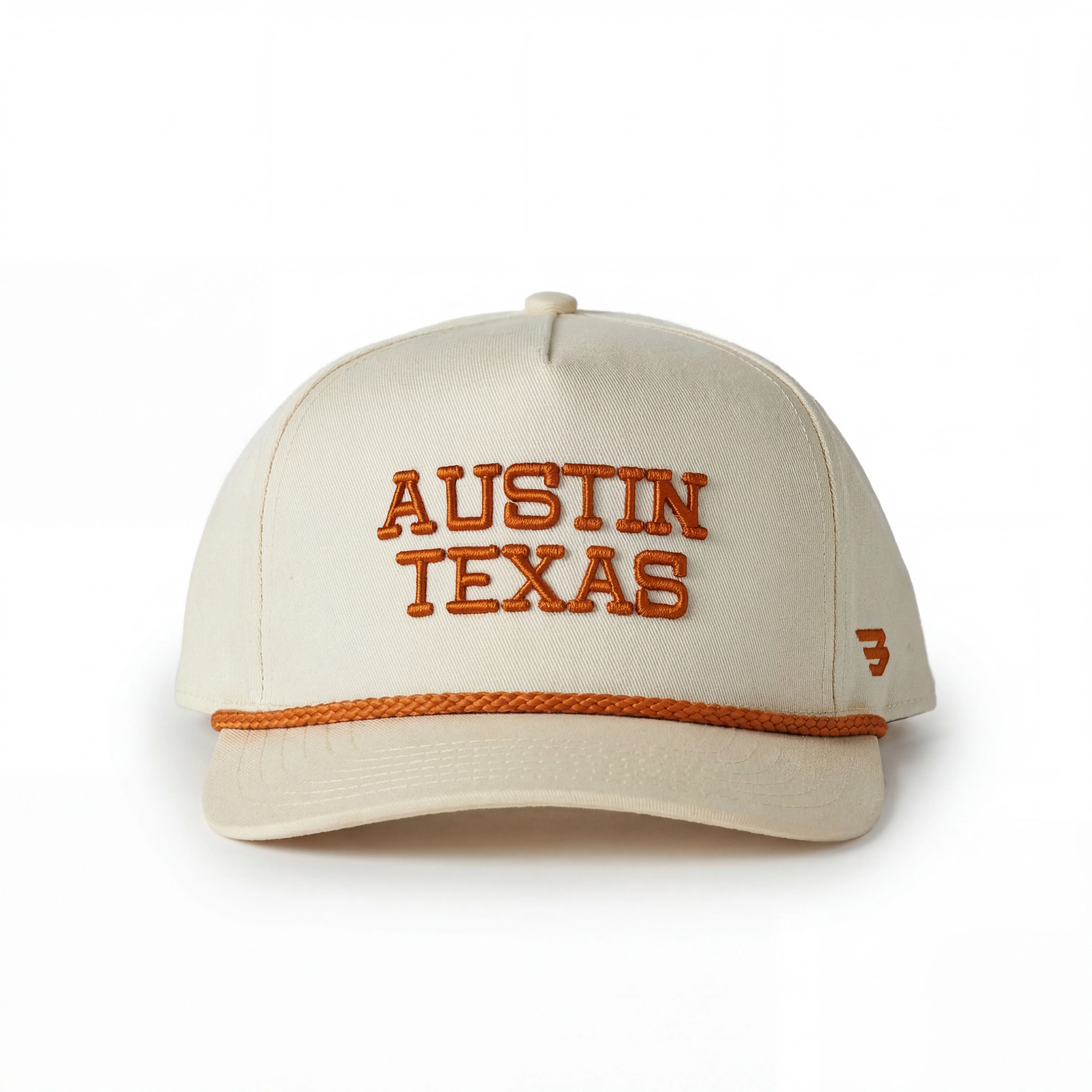 465-cap-austin-texas-cream-orange-1.webp Cap - Austin Texas - Cream & Orange