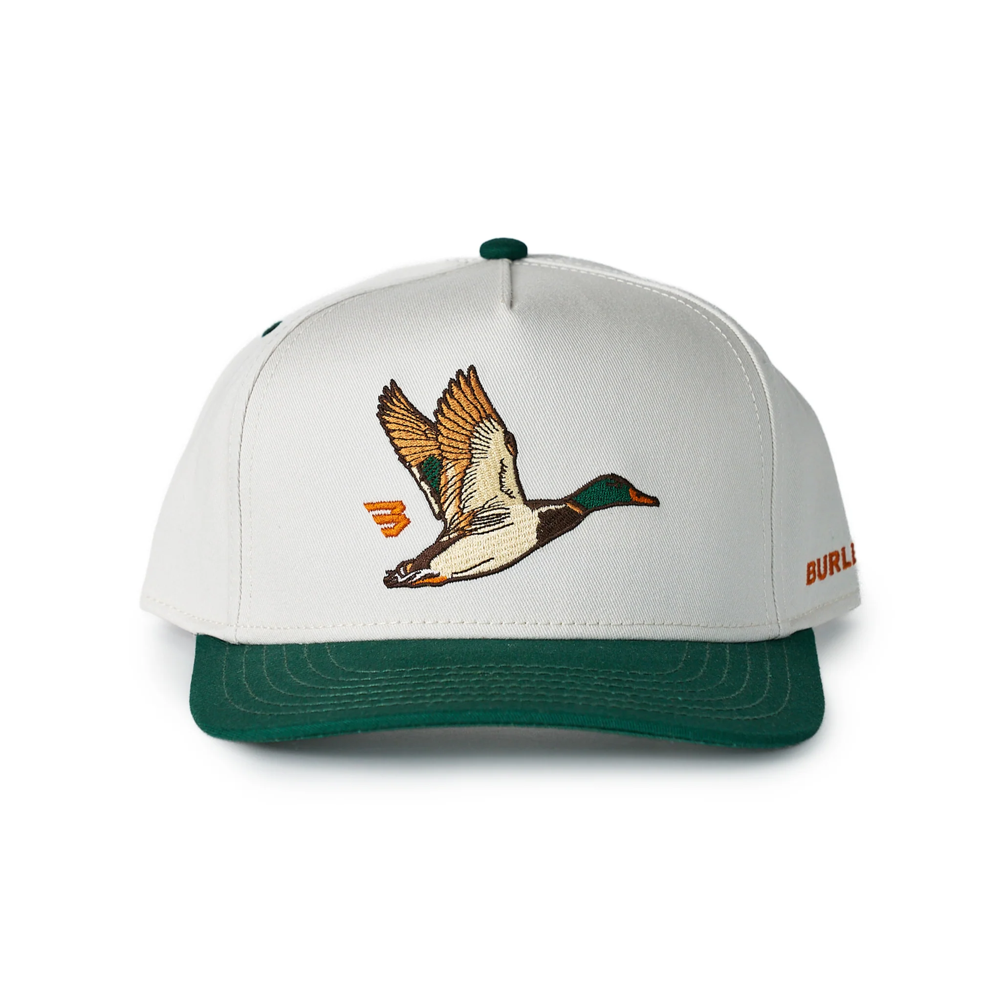 466-cap-flying-duck-cream-green-1.webp Cap - Flying Duck - Cream & Green