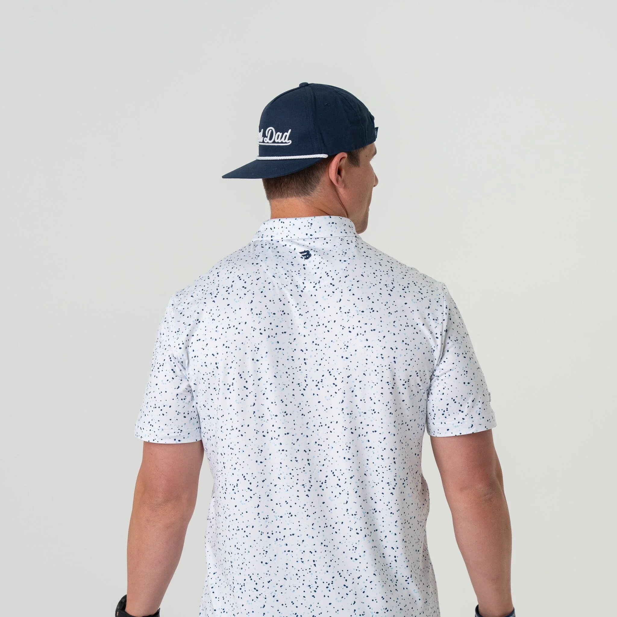 Performance Polo - White Speckled