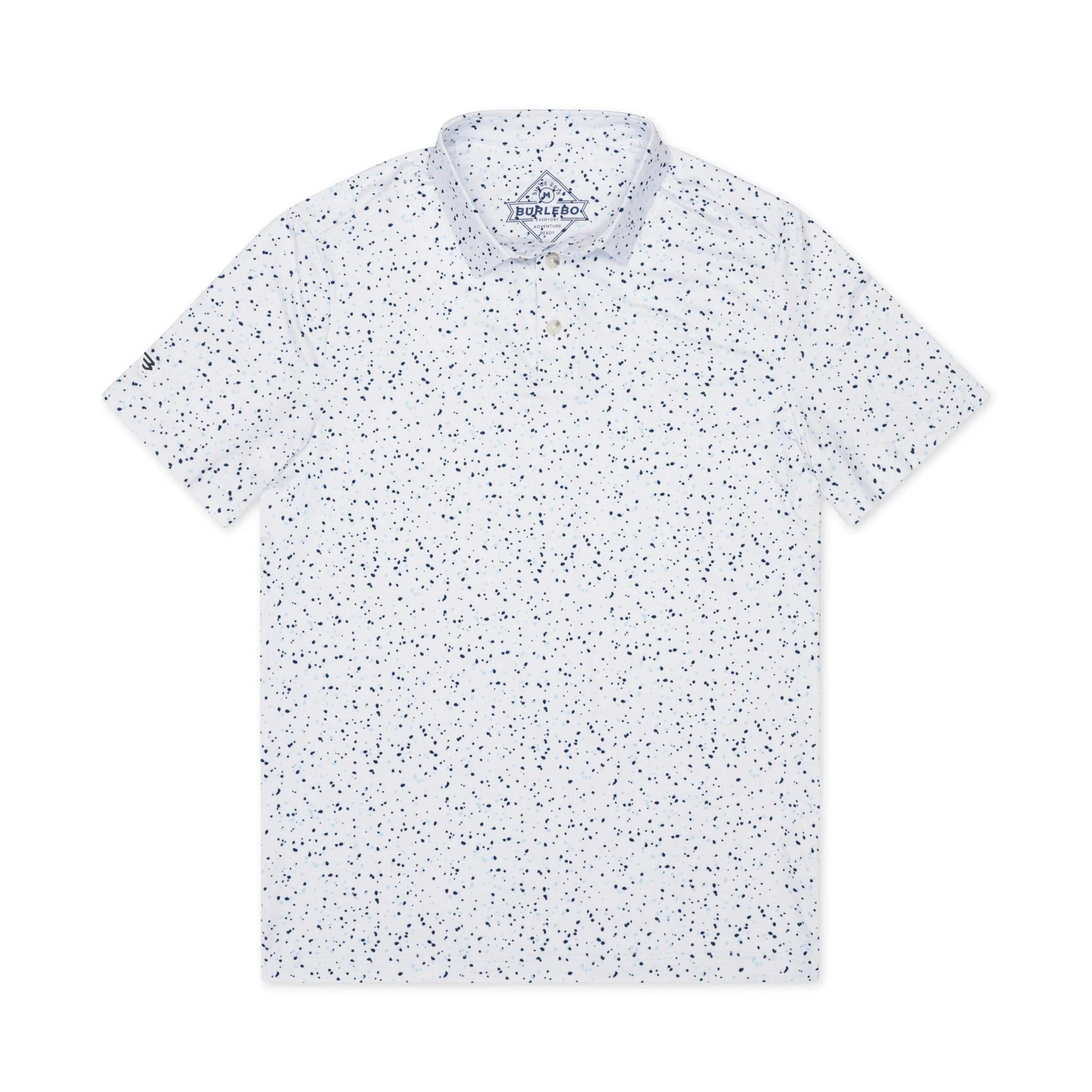 Performance Polo - White Speckled