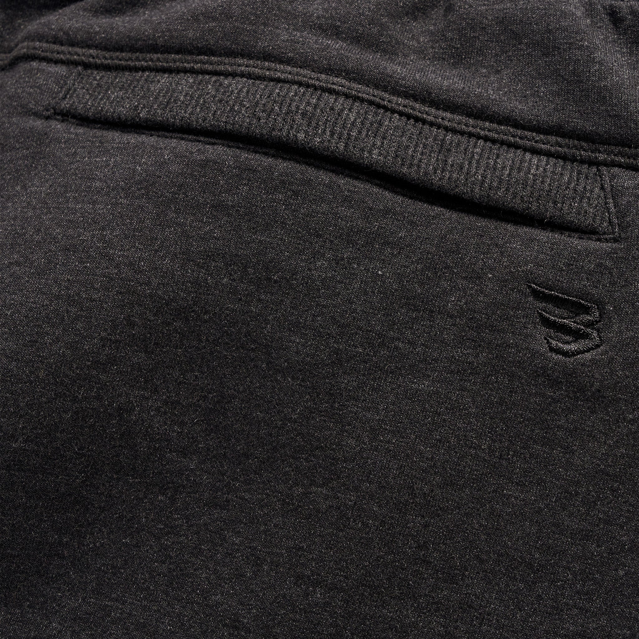Fleece Jogger - Heather Black