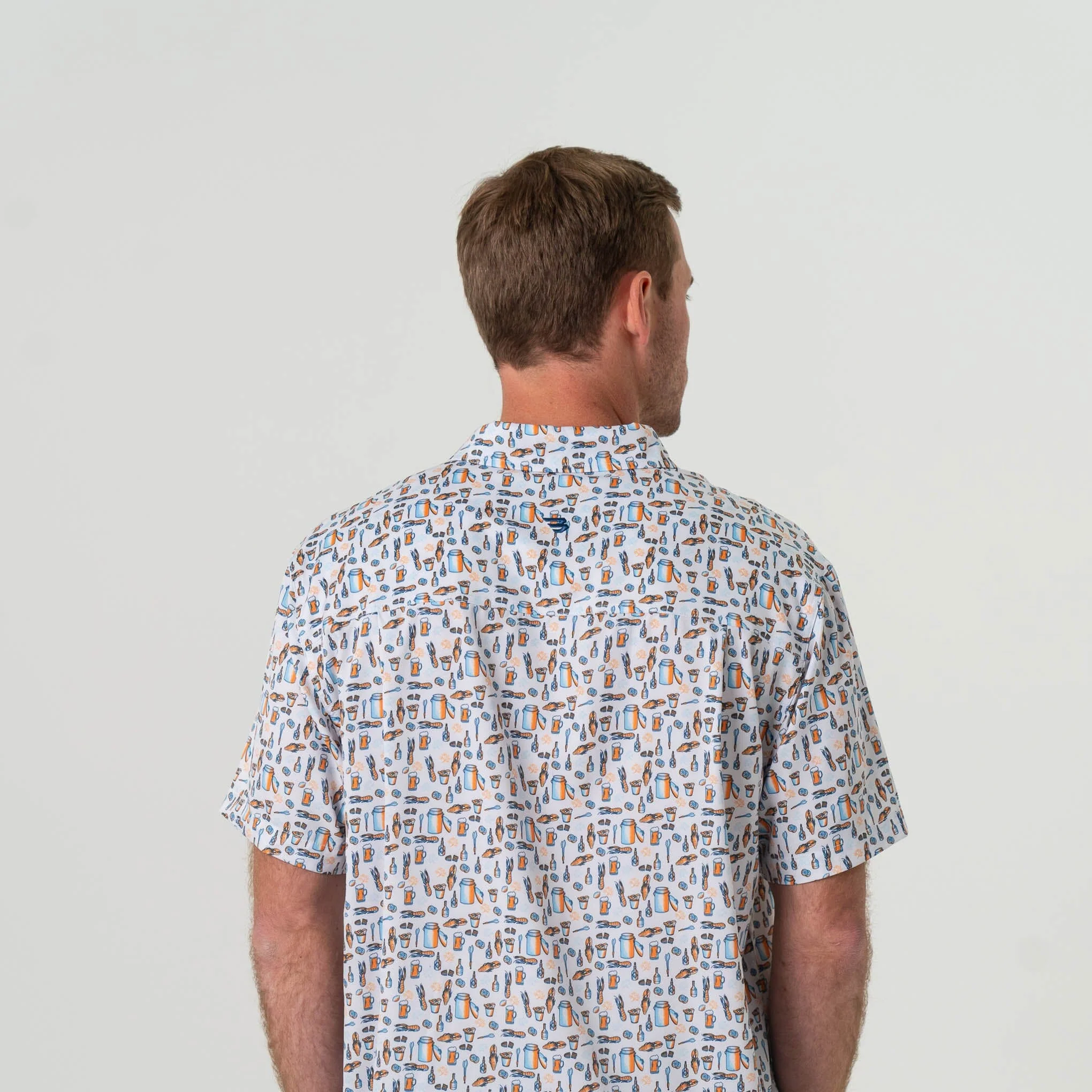 Performance Button Up - Crawfish Boil