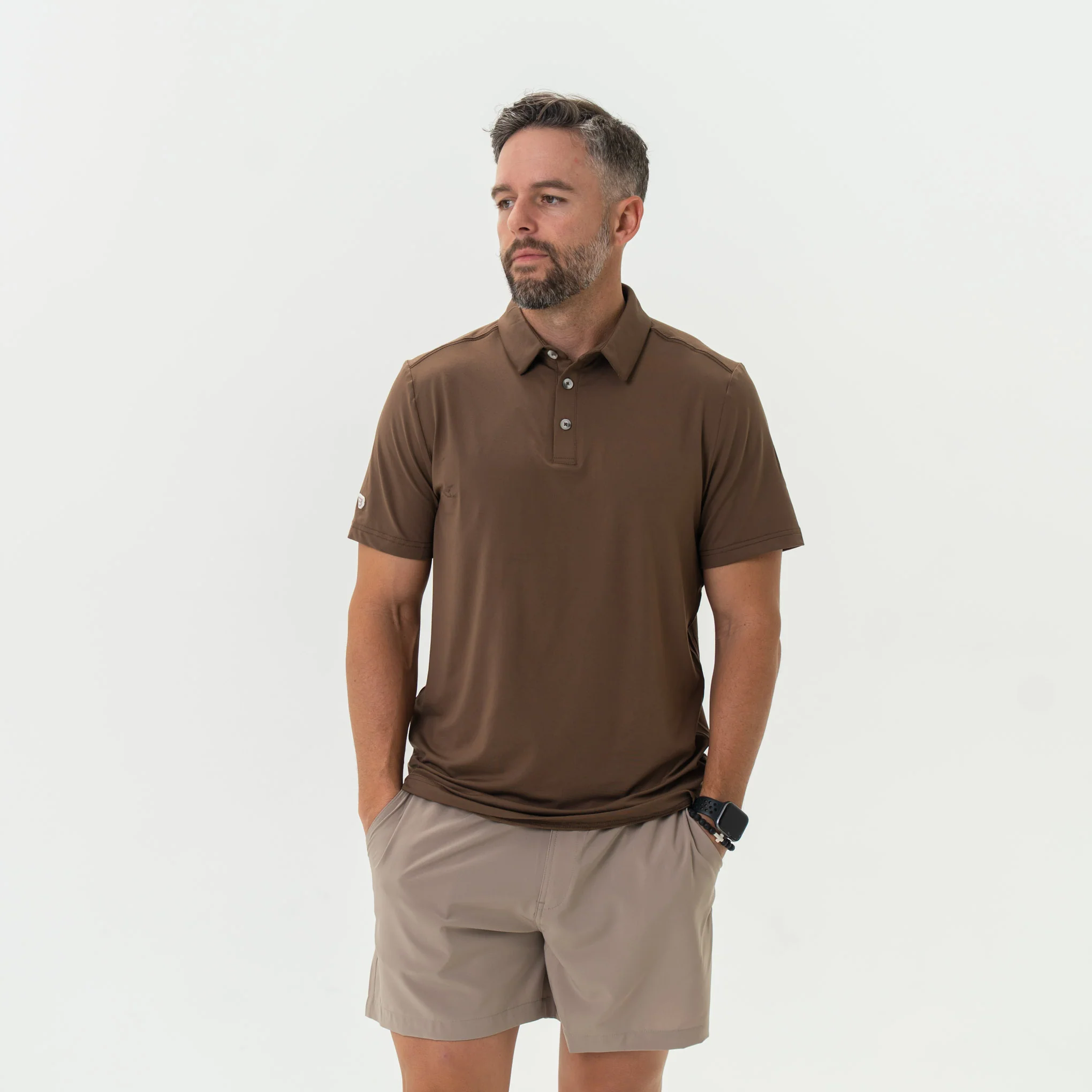 Performance Polo - Heather Brown