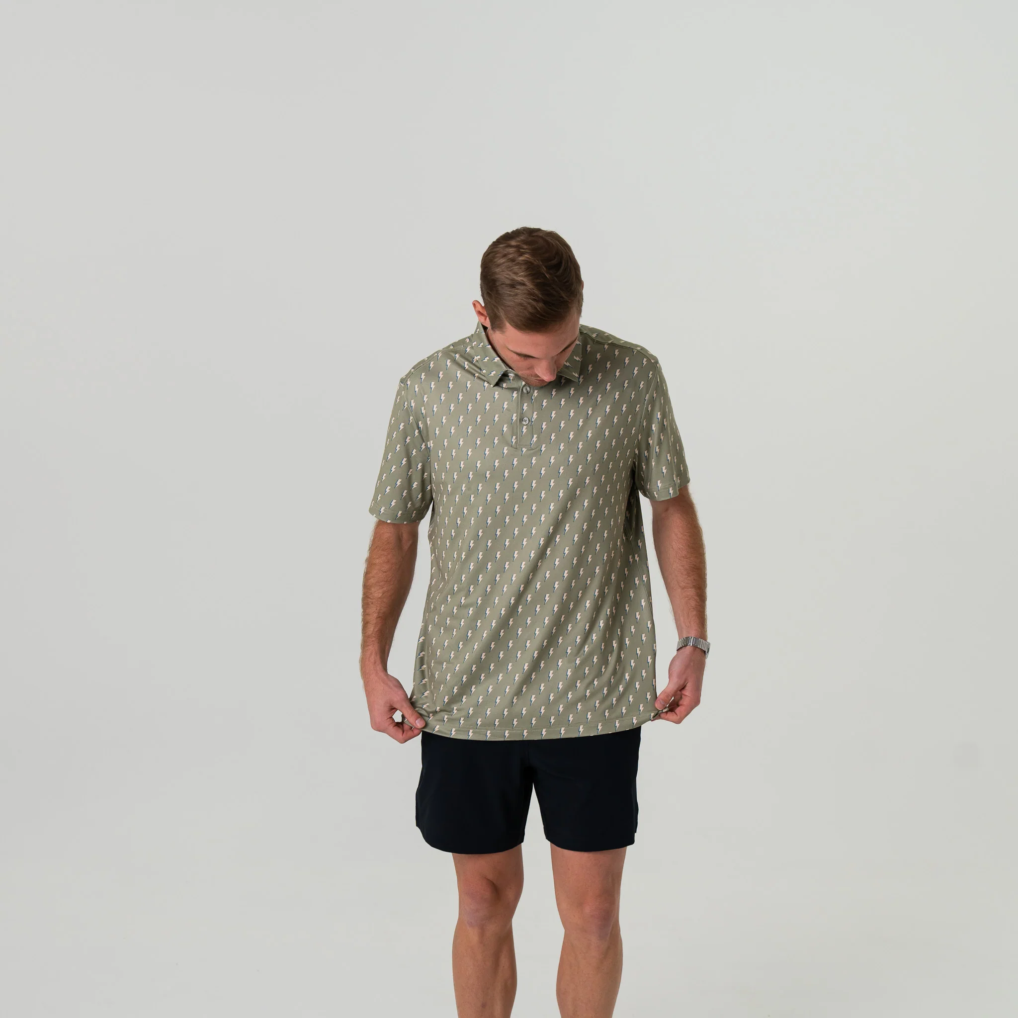 Performance Polo - Sage Lightning