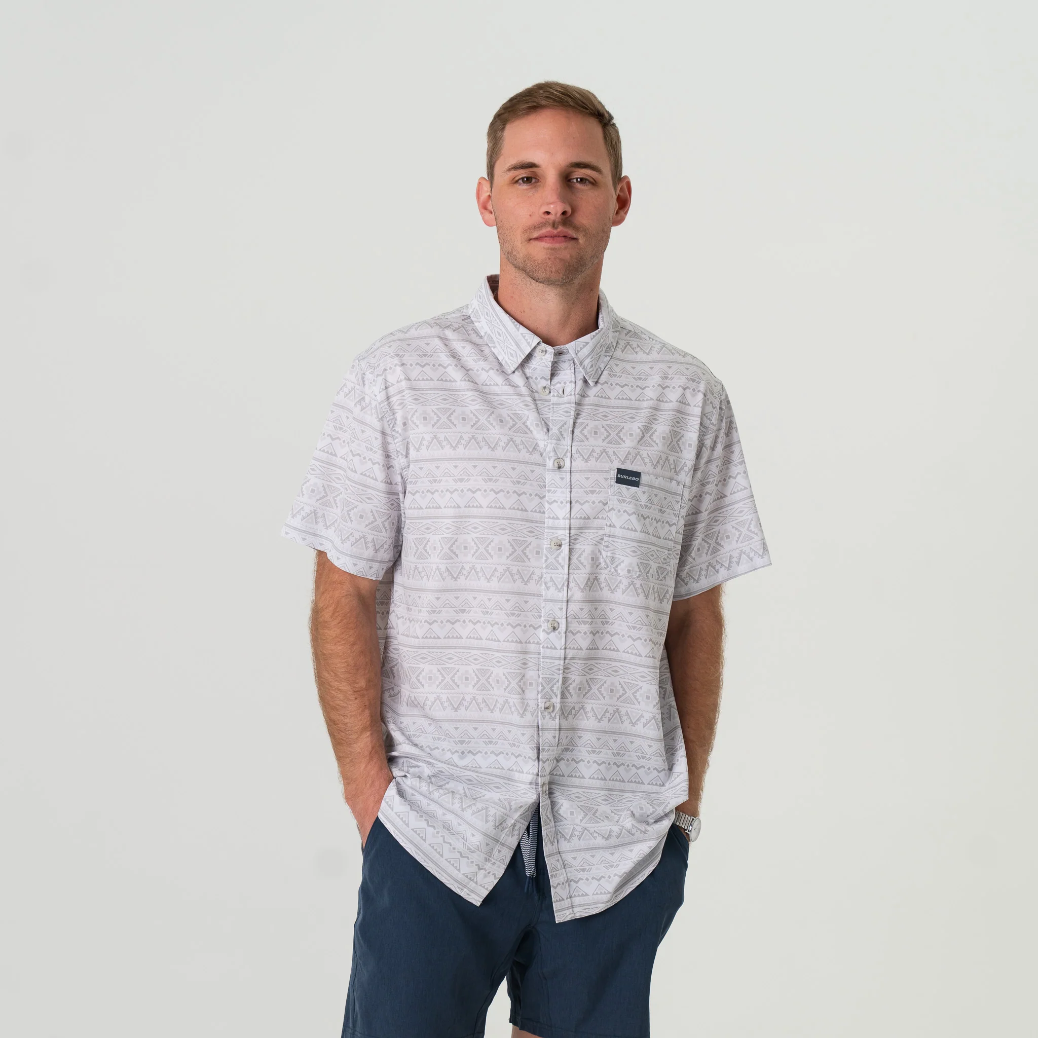 4755-performance-button-up-grey-aztec-4.webp Performance Button Up - Grey Aztec