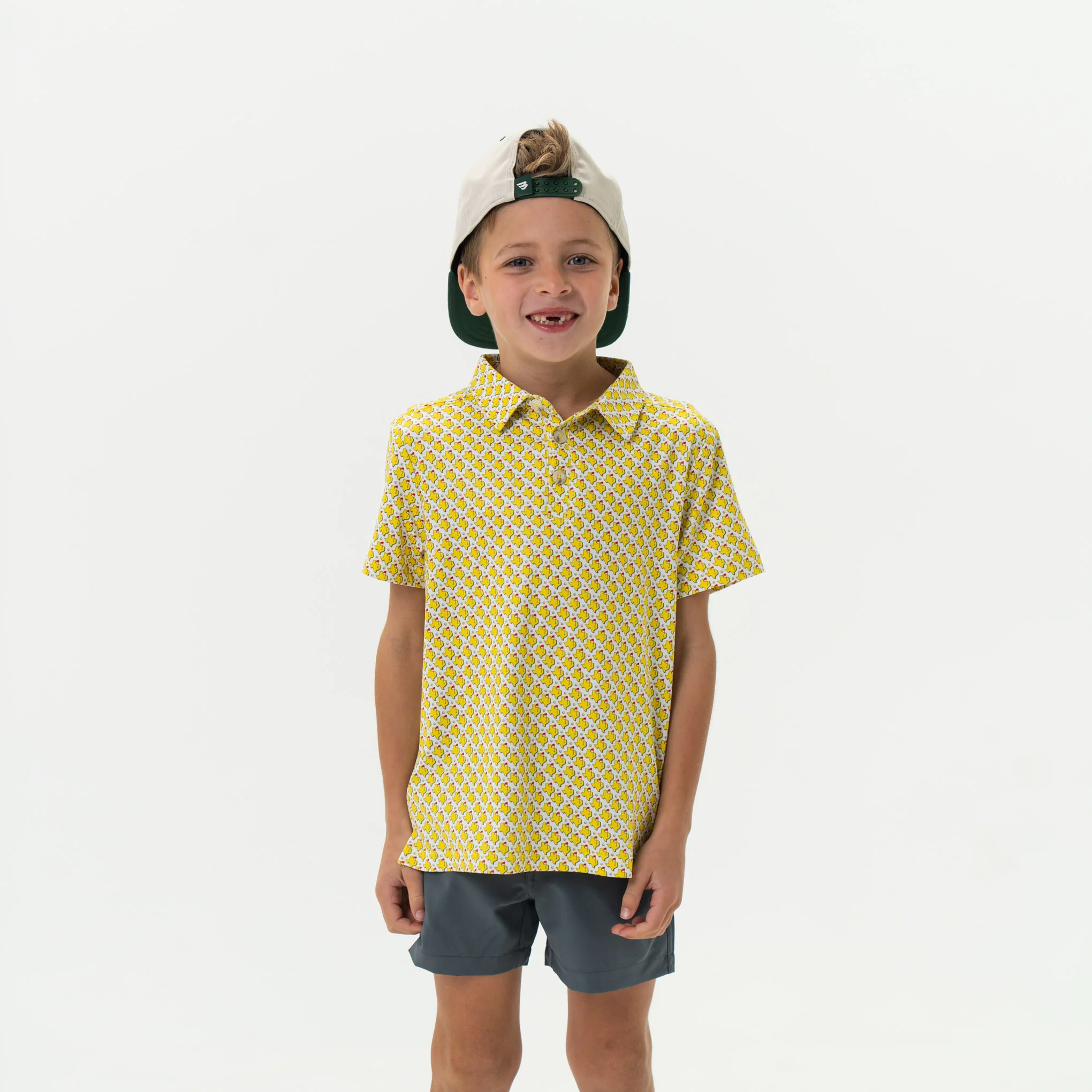 Youth Performance Polo - Texas Tee Time