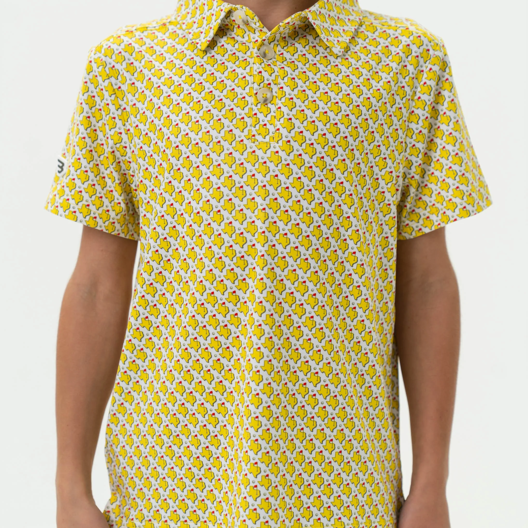 Youth Performance Polo - Texas Tee Time