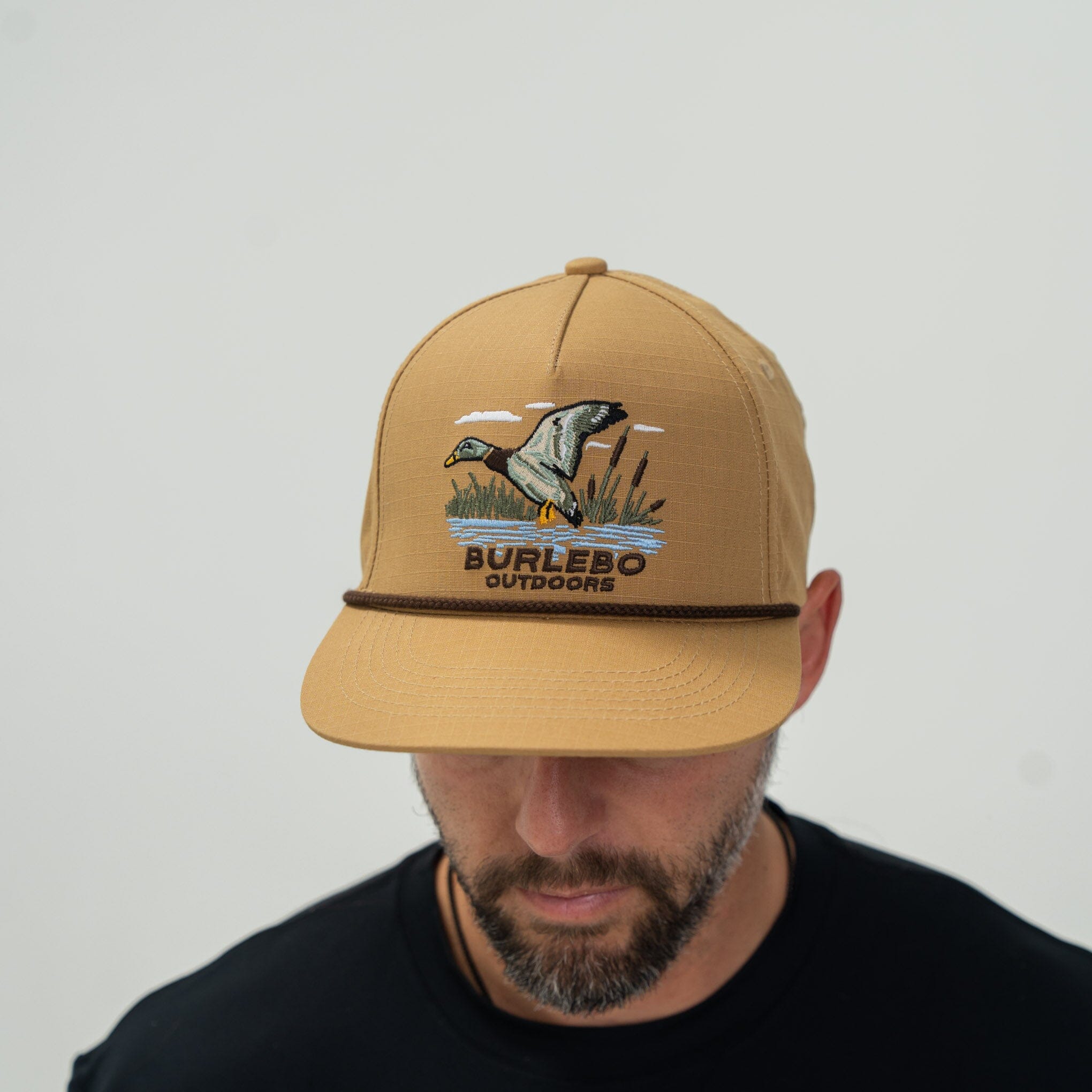 Cap - Duck On Pond - Coyote Tan