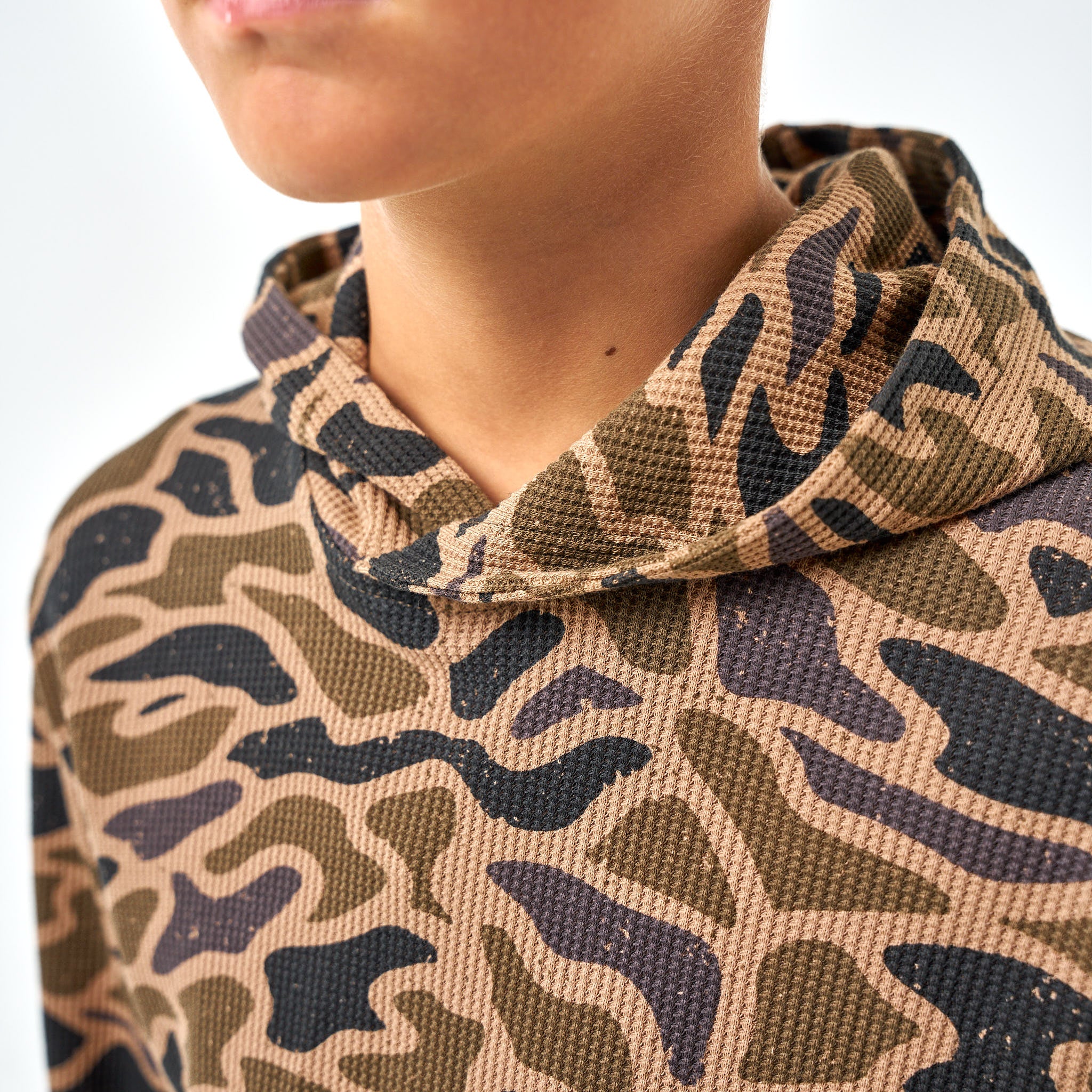 4794-youth-thermal-hoodie-gauge-camo-6.jpg Youth Thermal Hoodie - Gauge Camo
