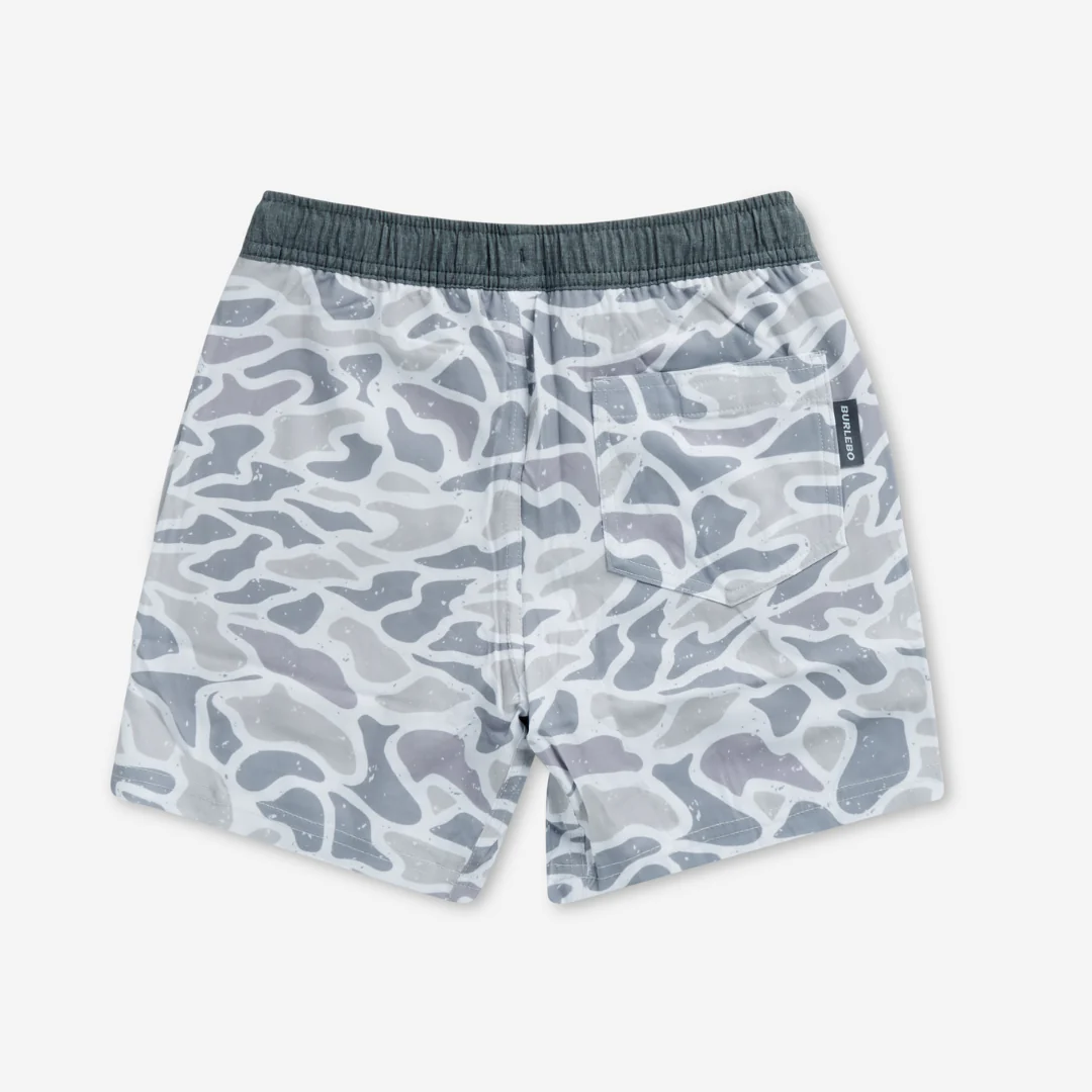 Youth Athletic Short - White Camo