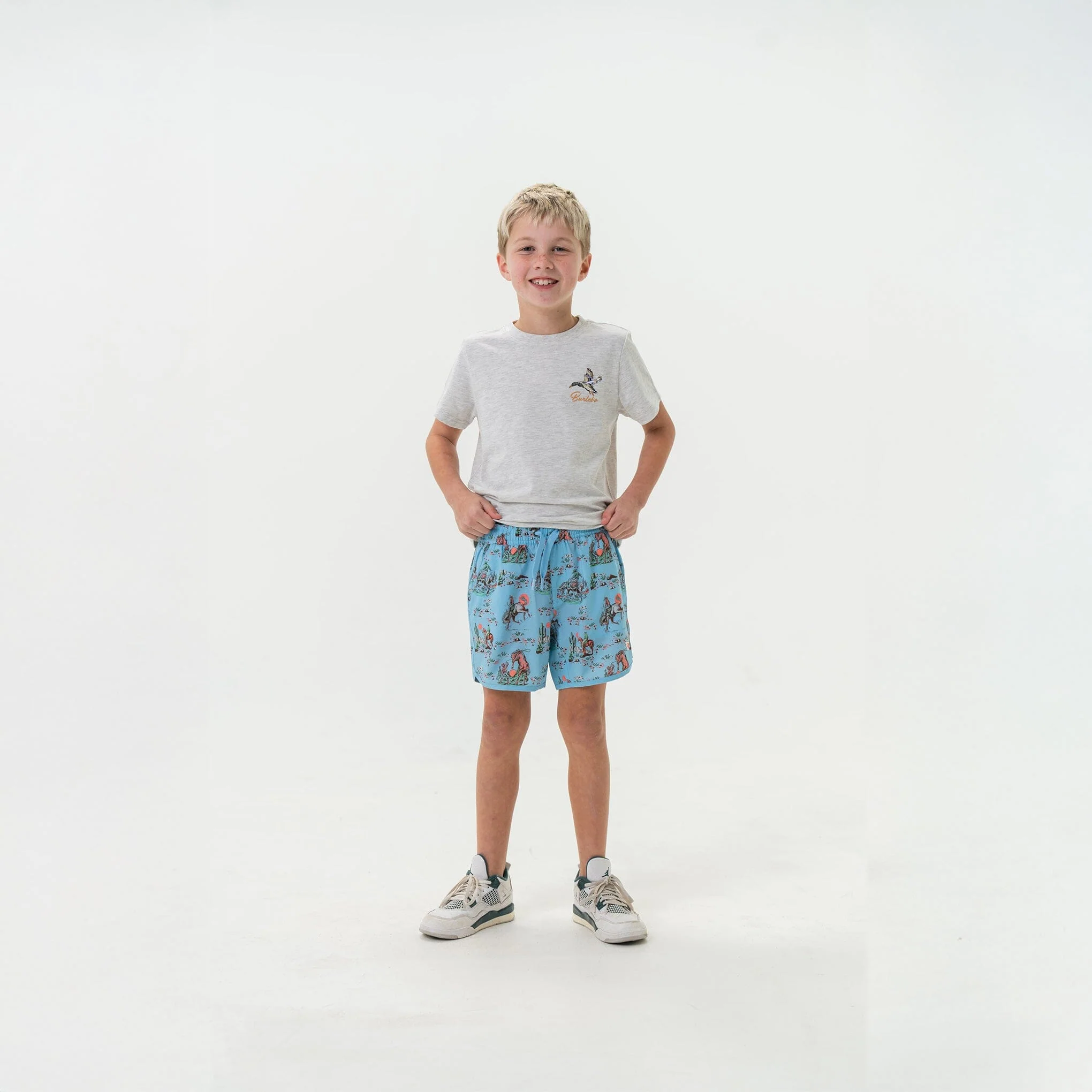 Youth Swim Trunk - Cowboy Up