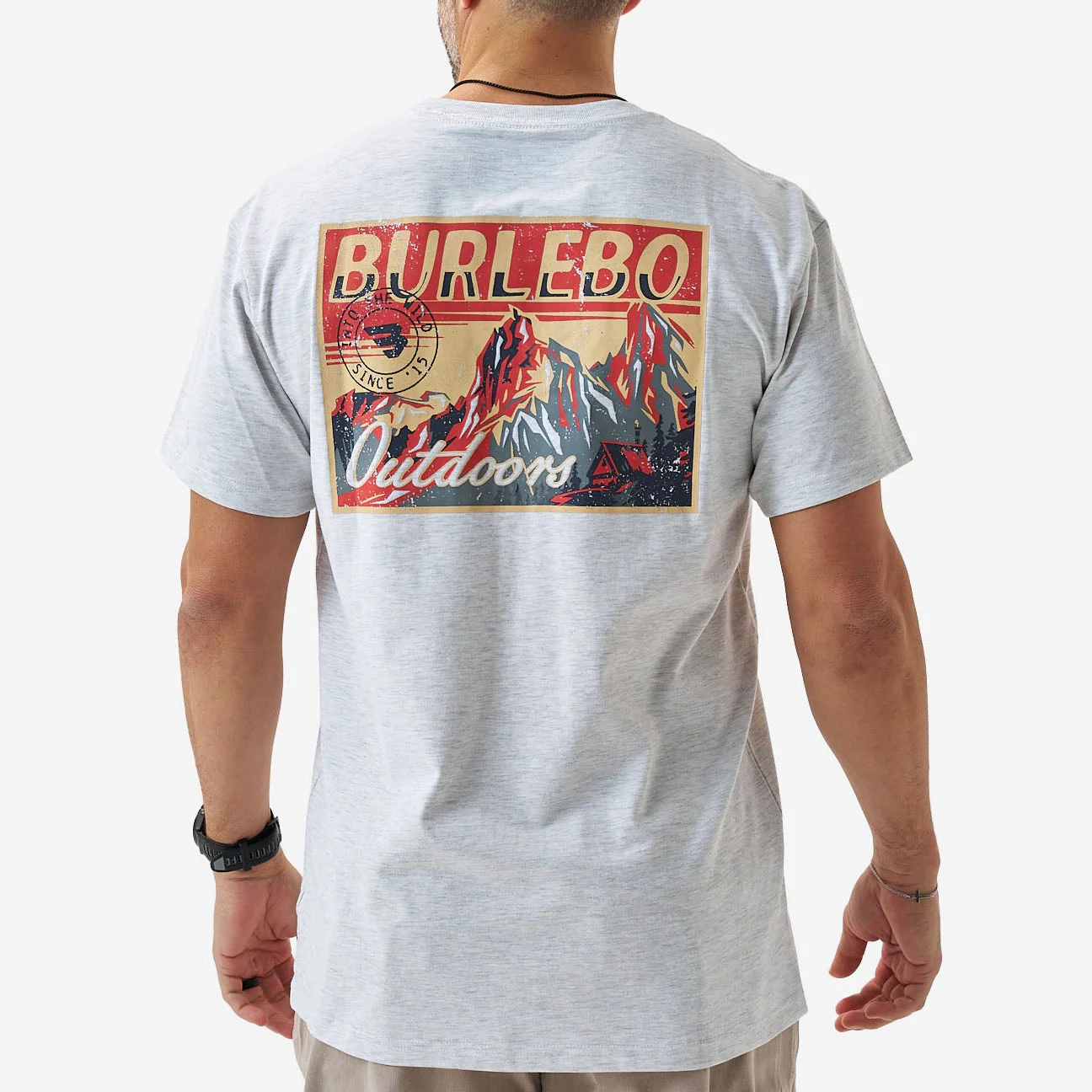 Short Sleeve Tee - Into The Wild - Ash Grey