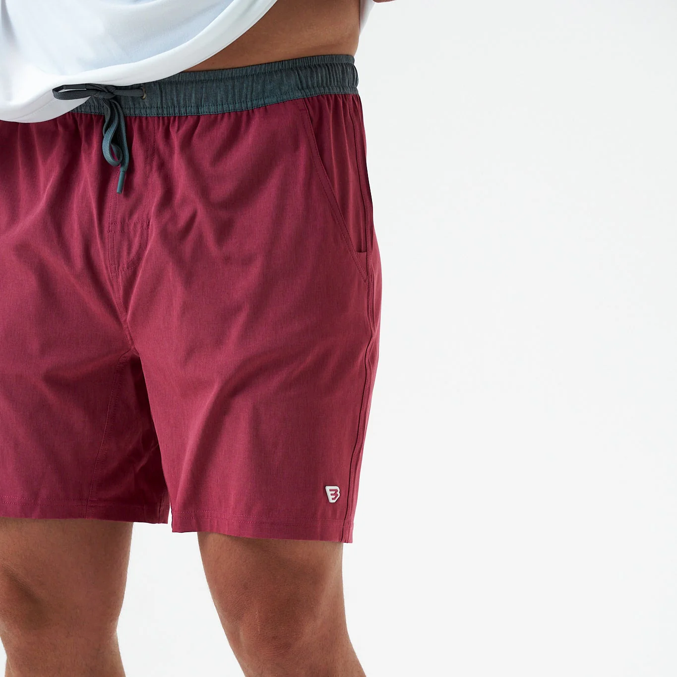 Athletic Short - Cardinal - Topo Desert Camo Liner