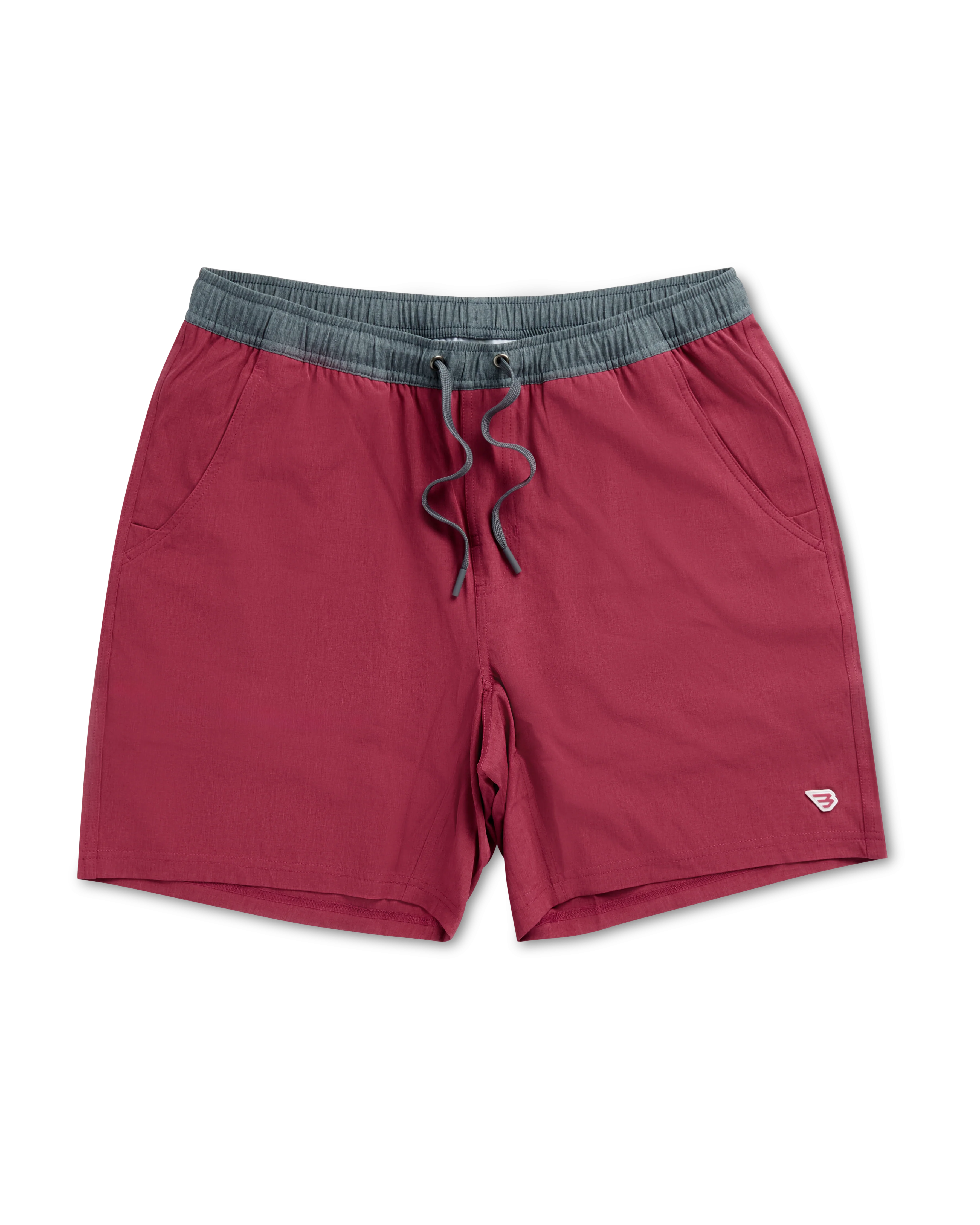 Athletic Short - Cardinal - Topo Desert Camo Liner