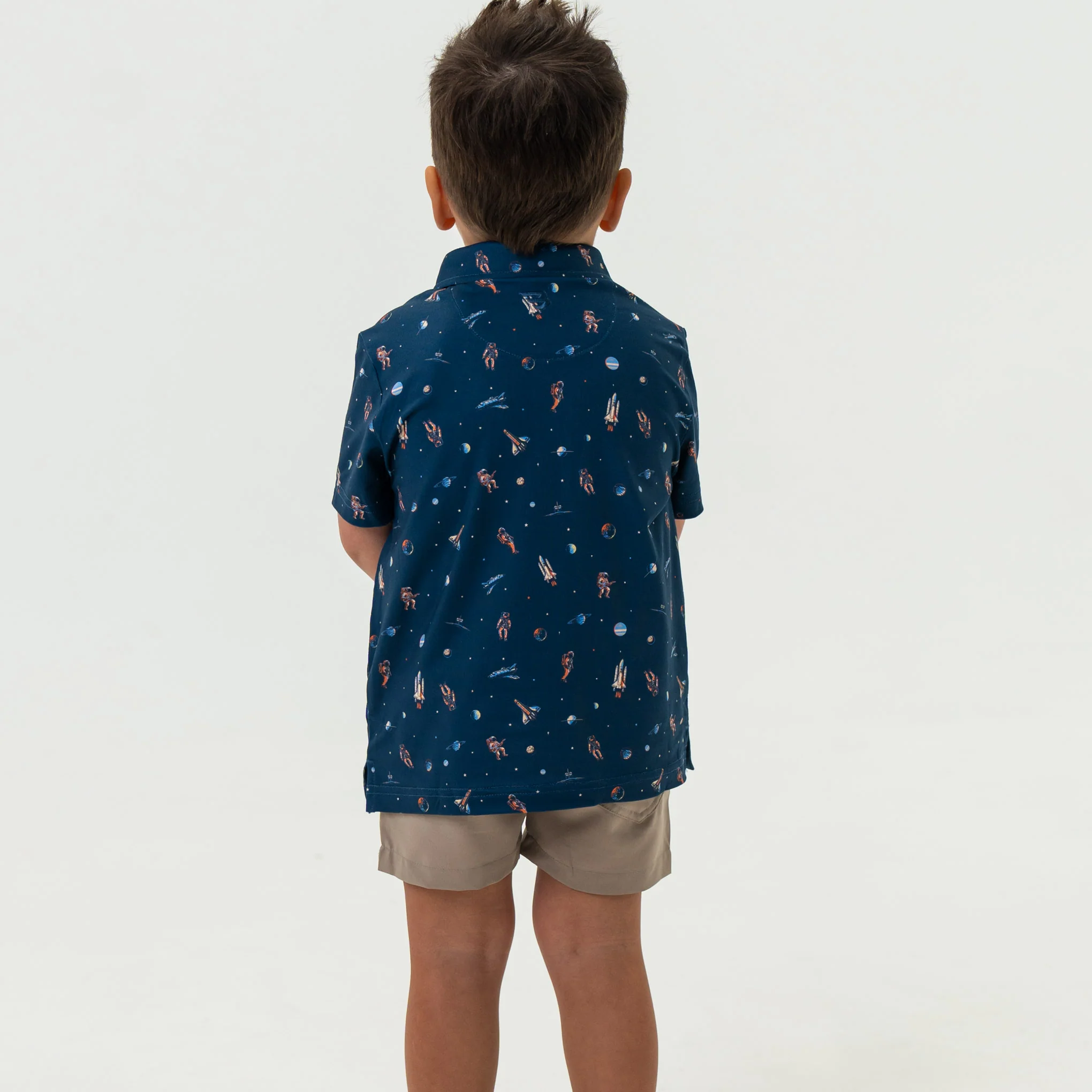 Youth Performance Polo - To The Moon