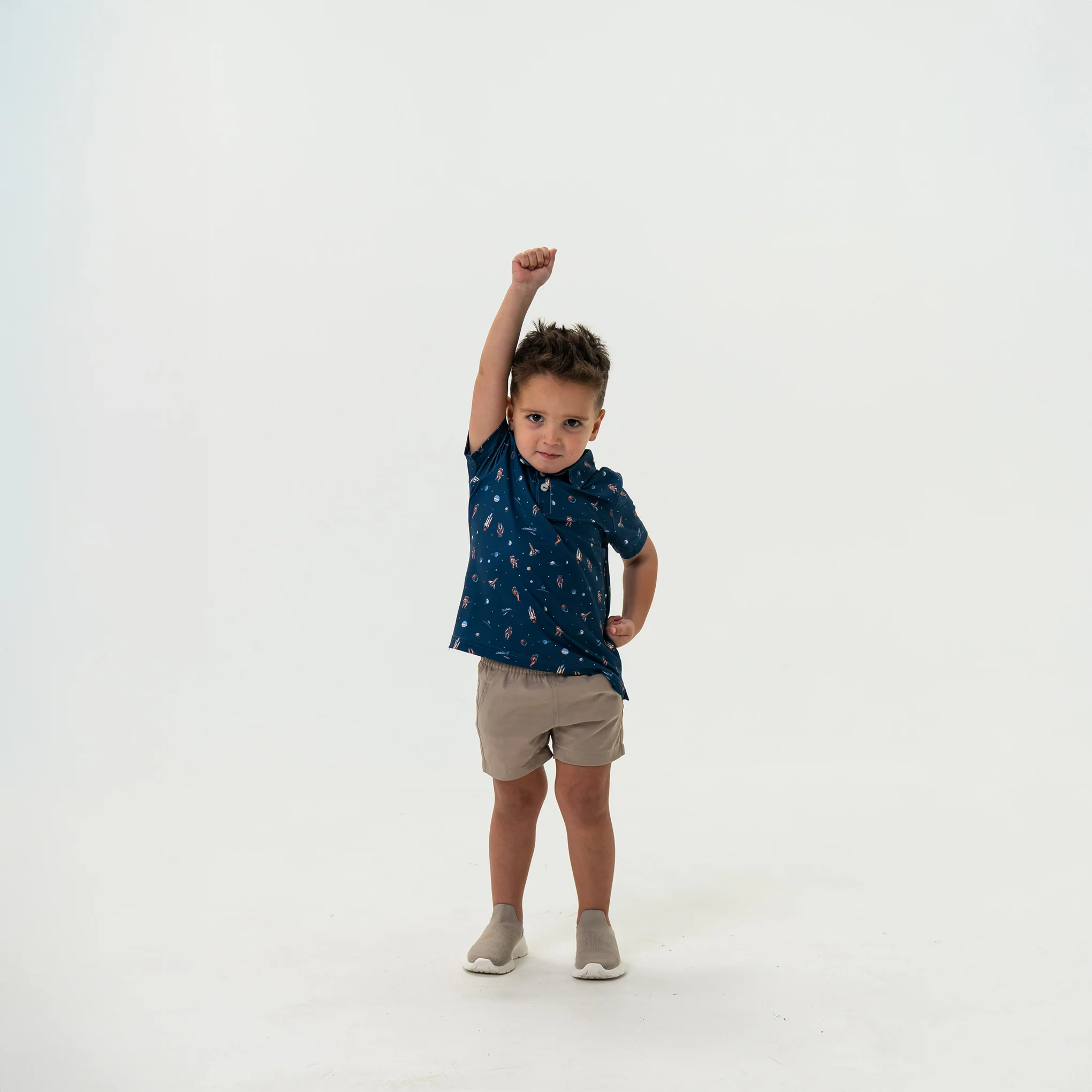 Youth Performance Polo - To The Moon