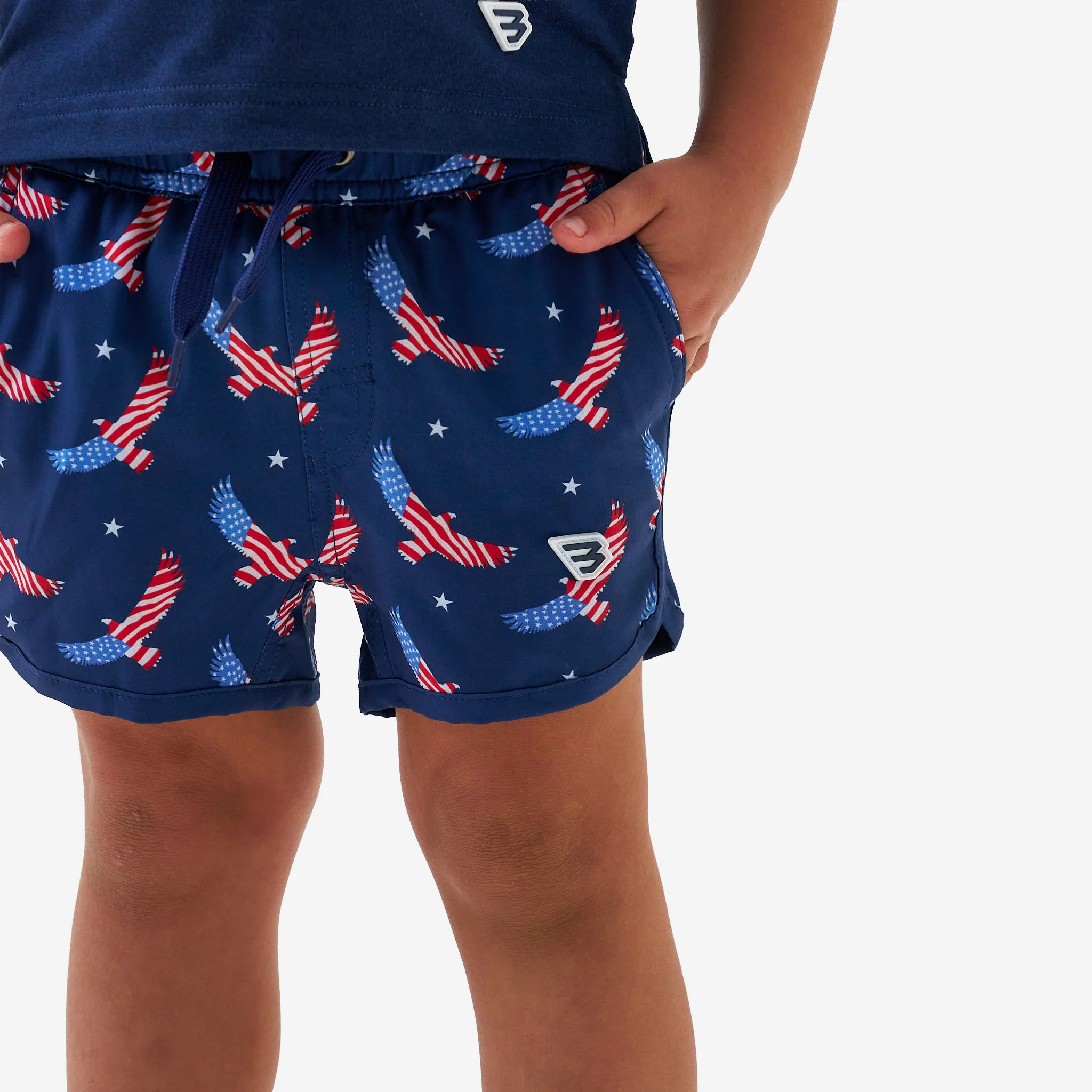 Youth Swim Trunk - USA Eagle