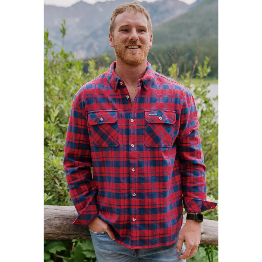 Flannel Shirt - Redwood