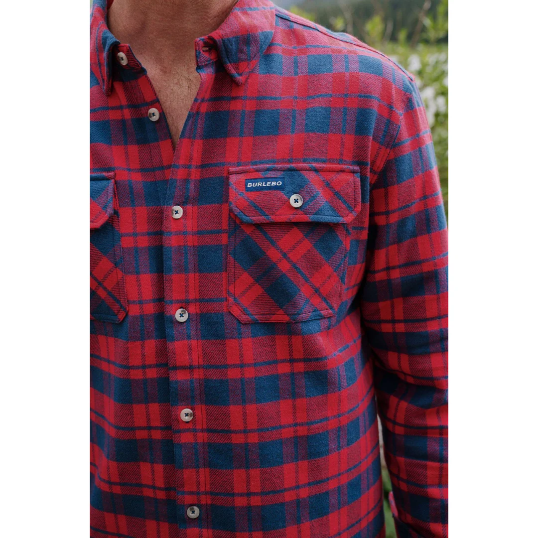 Flannel Shirt - Redwood