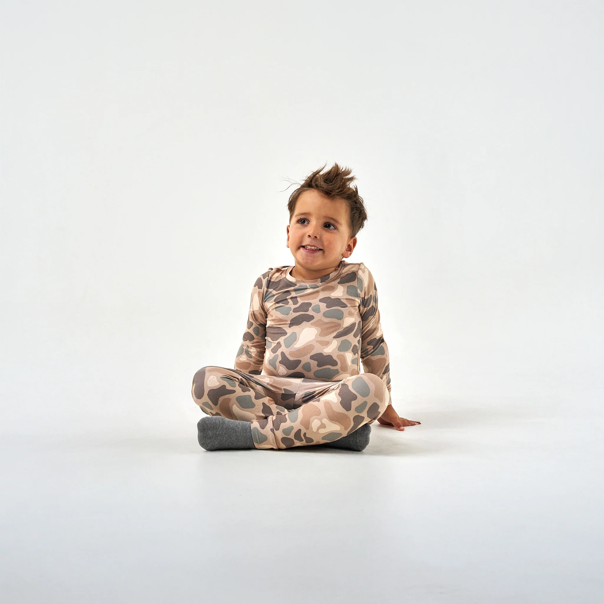 Youth Pajama Set - Pintail Camo