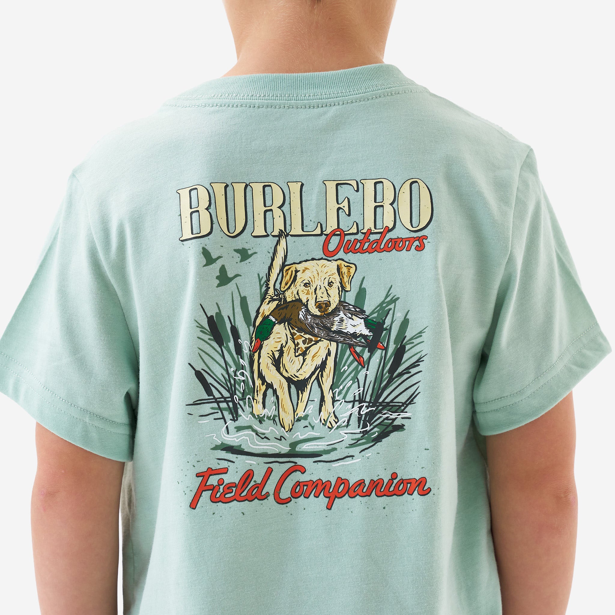 Youth Short Sleeve Tee - Field Companion - Sage