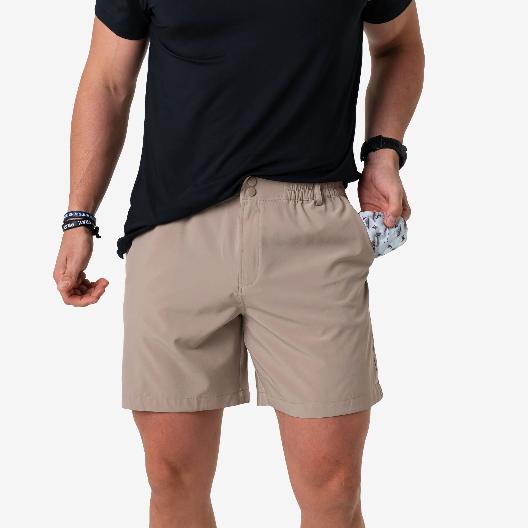 Everyday Short - Cobblestone Khaki - Duck Hunt Pocket