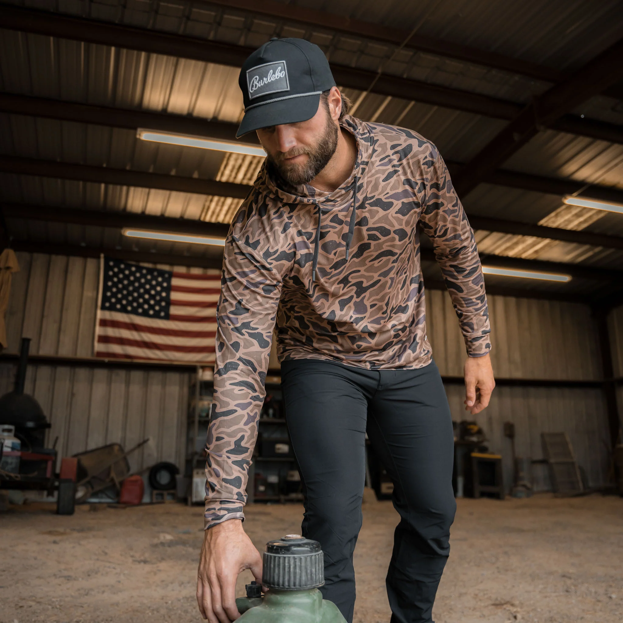 Performance Hoodie - Gauge Camo