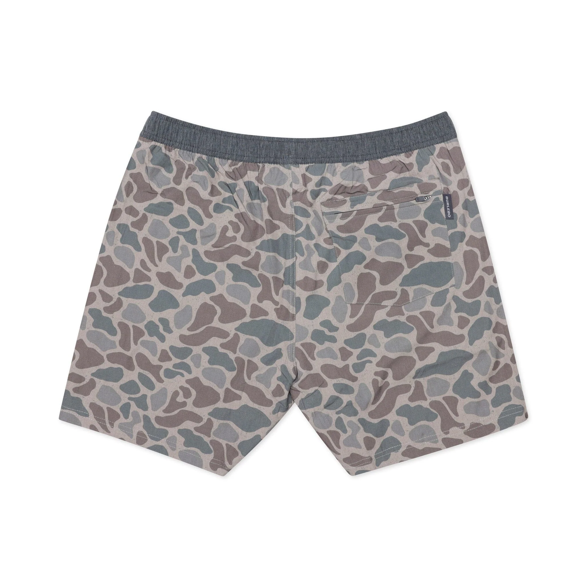 Athletic Short - Classic Deer Camo - Grey Liner